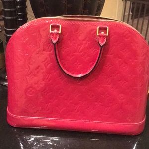 Louis Vuitton Monogram Vernis Alma Handbag